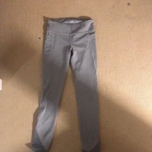athleta girl leggings 8-10 year old gray